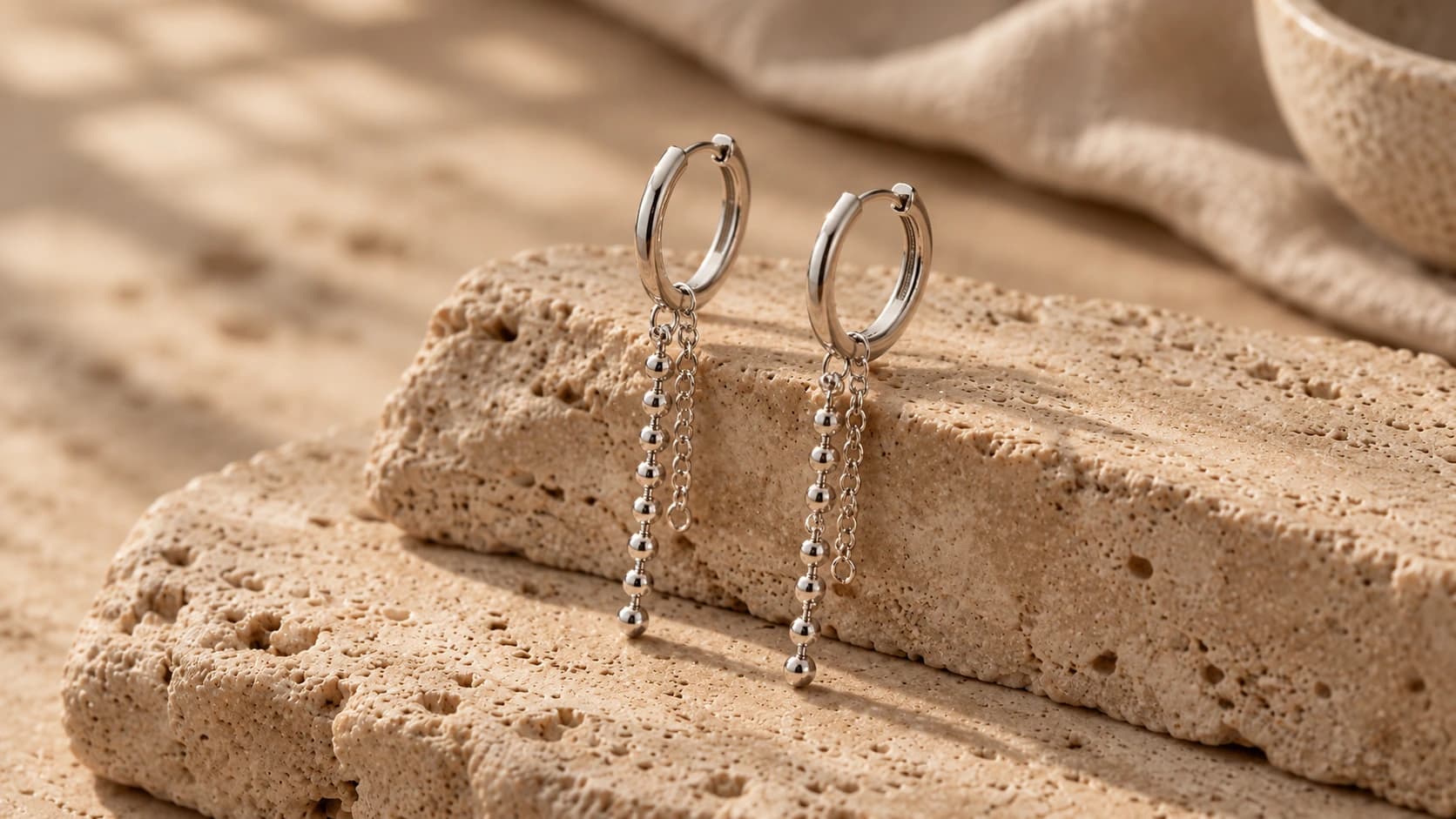 Aheera 925 Sterling Silver Earrings