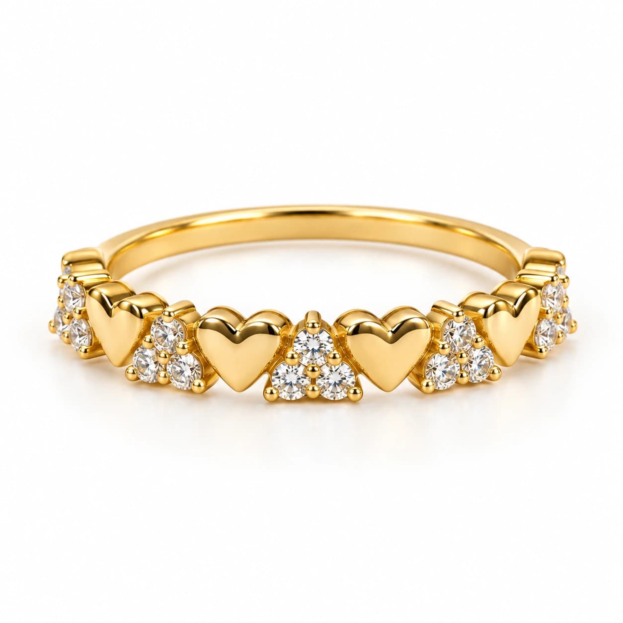 Amoura Heart Ring - View 3