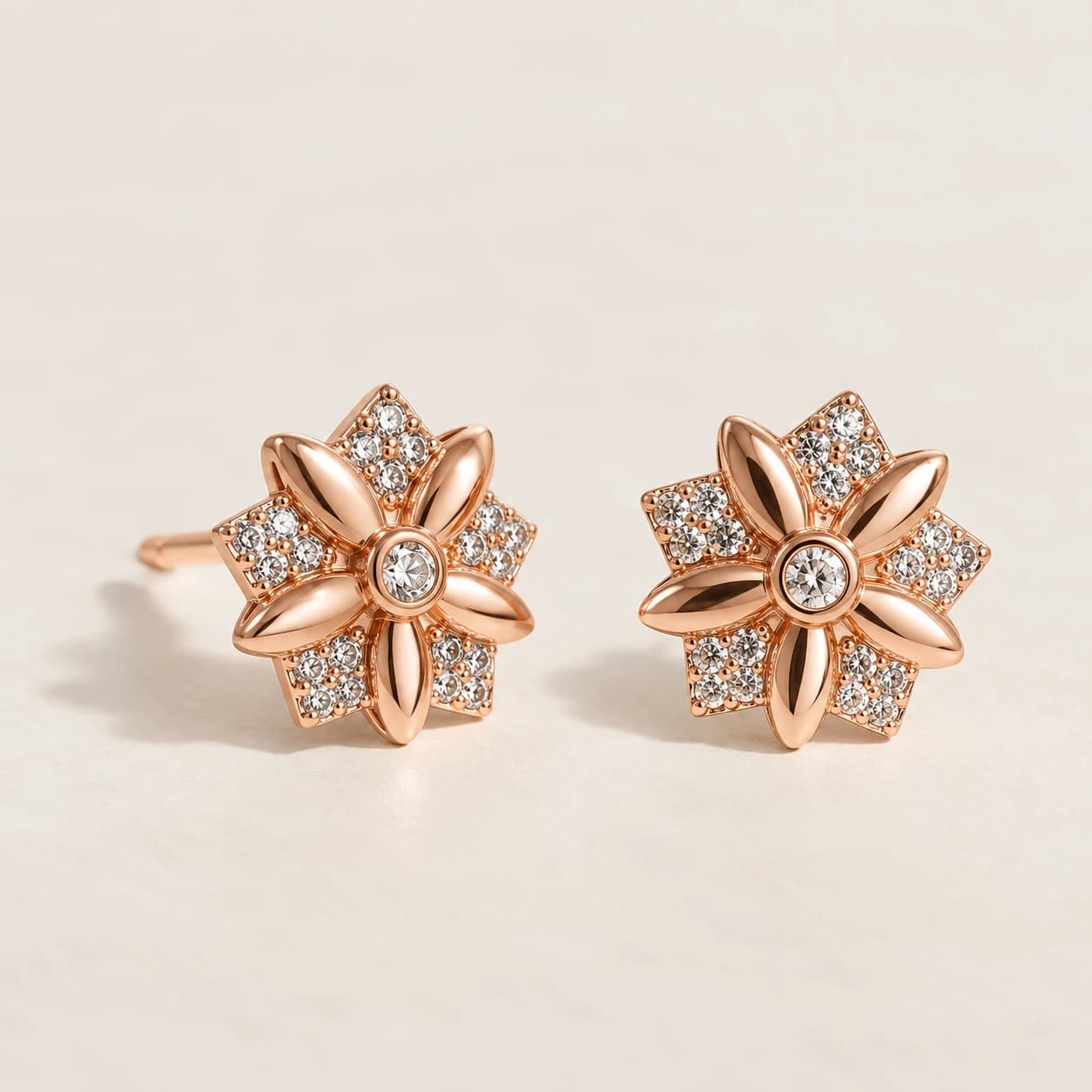 Rose Bloom Stud