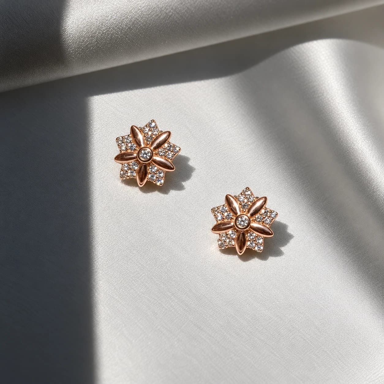 Rose Bloom Stud - View 3