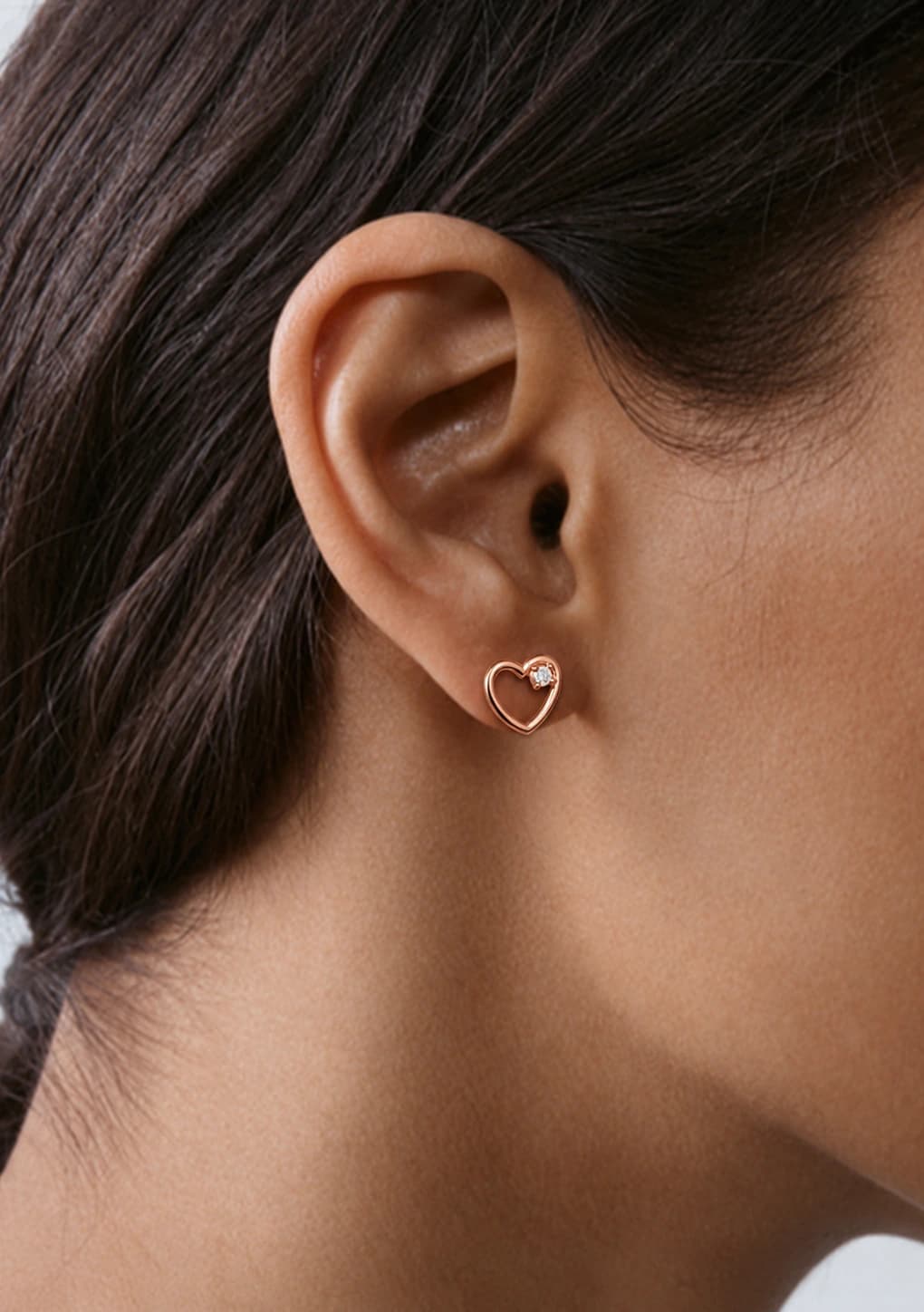 Rosie Heart Stud - View 4