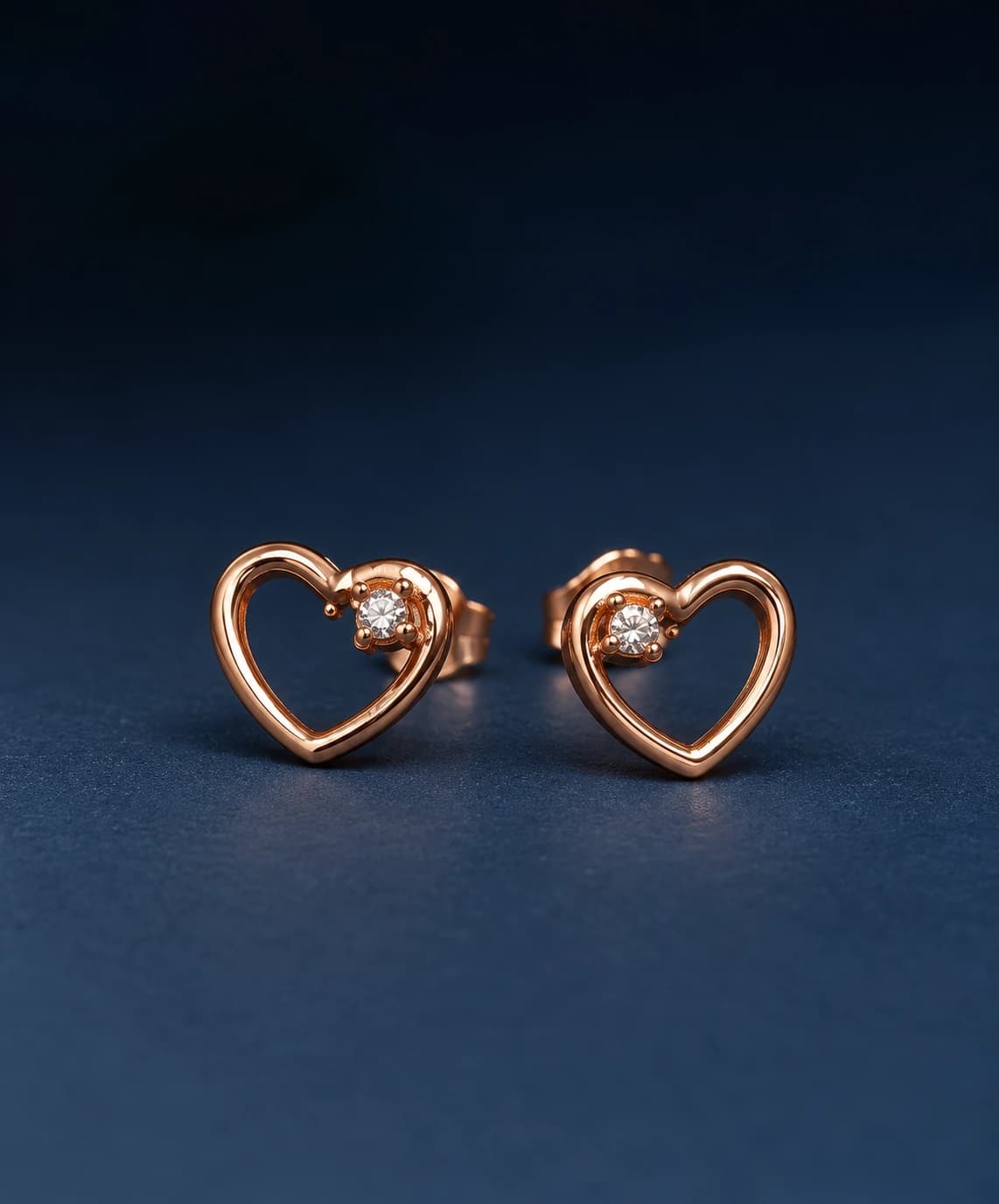 Rosie Heart Stud alternate view