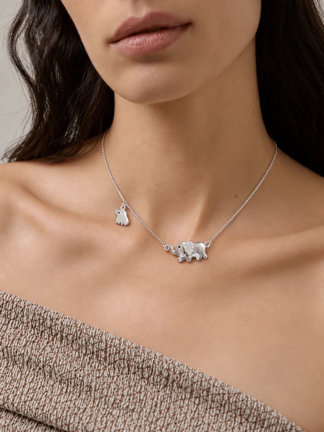 Elephantia Necklace alternate view