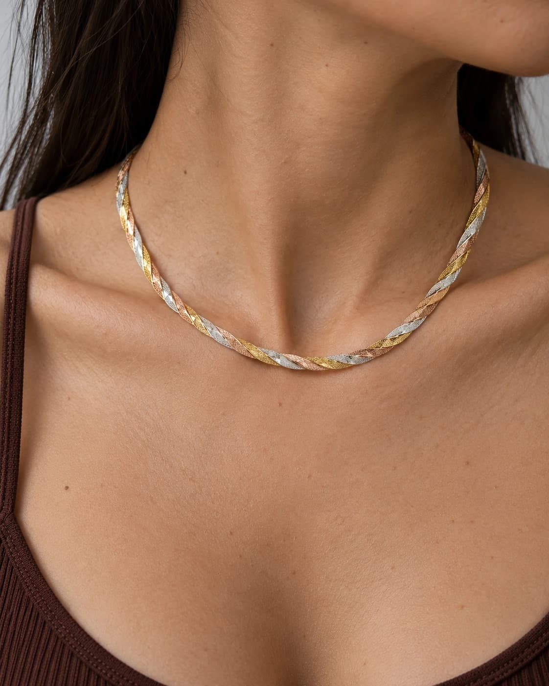 Tricolor  Flat Chain - View 2